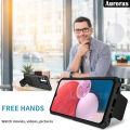 For Samsung Galaxy A25 5G Phone Case with Slide Armor Cover Slide Camera Protection PC Anti-Slippery Built-in stand Holder Back Cover for Samsung A25 Cover Casing HP.