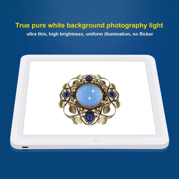 PULUZ%20Shadowless%20Lamp%20Panel%20Pad%2022cm%20LED%20Photography%20Shadowless%20Bottom%20Light%20for%20Studio%20Box%20Lightbox%20Shooting%20Commercial%20Objects%20-%20Image%202