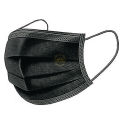 Black Surgical Face Mask 3ply (Pack of 50) – Breathable, Comfortable & Safe. 