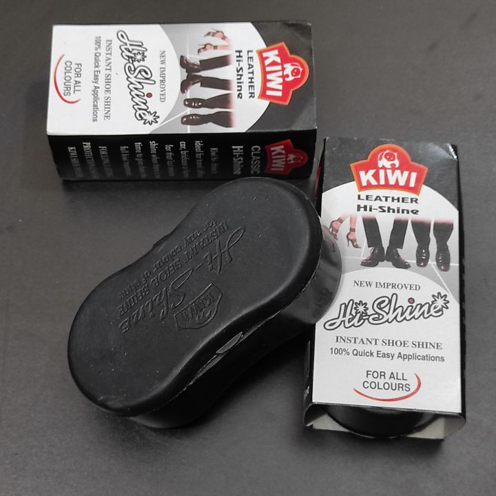 Kiwi Shine Sponge - Shine sponge for leather shoes boots bag jacket belt