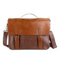 Crazy Horse Artificial Leather Business Handbag Laptop Briefcases for Men Leather Casual Men Bag Messenger Shoulder Bags Man. 