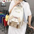 New Sanrio Bag Cartoon Kuromi Cinnamoroll My Melody Student Backpack Sanrio Leisure High capacity School Bag Birthday Gifts. 