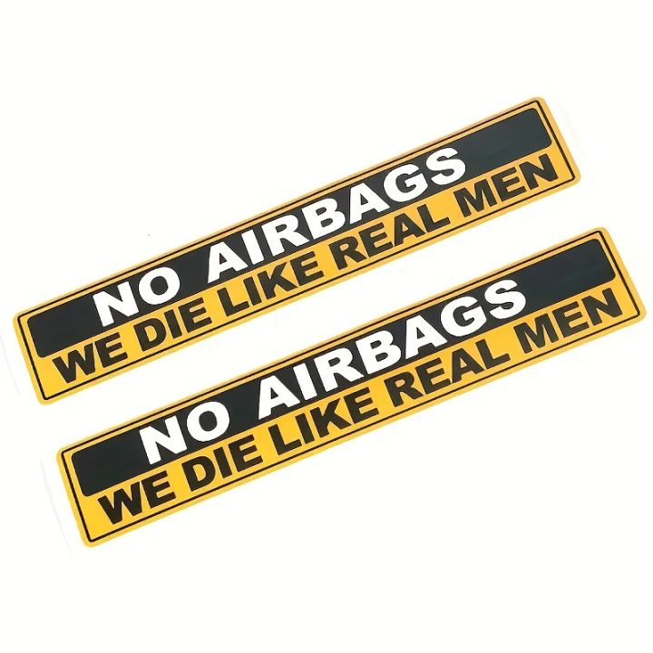 1pc%20NO%20AIRBAGS%20Funny%20Motorcycle%20Stickers%20for%20Fuel%20Tank%20Helmet%20Safety%20Warning%20Decals%20Auto%20Sun%20Visor%20Window%20Bumper%20Decoration%20-%20Image%204