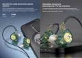TRN MT1 1DD Dynamic Drivers In-Ear Monitors HIFI Bass-Running Sport-Noise Cancelling Earphone. 