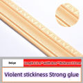 3D Wall Trim Line Skirting Border Decor Sticker Self Adhesive 1 piece 2.3meter/08cm Edge Banding Frame Waterproof Wall Stick.