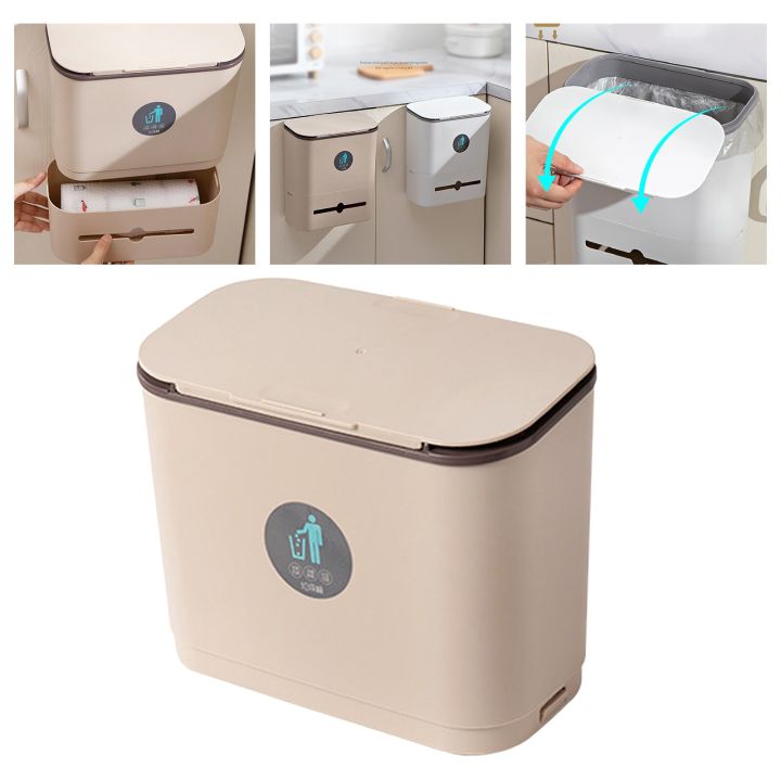 Wall%20Mounted%20Hanging%20Trash%20Can%20with%20Lid%20Installable%20Counter%20Top%20under%20Sink%20Compost%20Wastebasket%20Cupboard%20Bathroom%20-%20Image%202