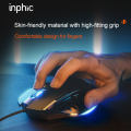 INPHIC W1 USB Wired Gaming Mouse RGB Backlight 7200DPI Optical Sensor 6 Macro Programmable Buttons Ergonomic Mute Optical Mice.