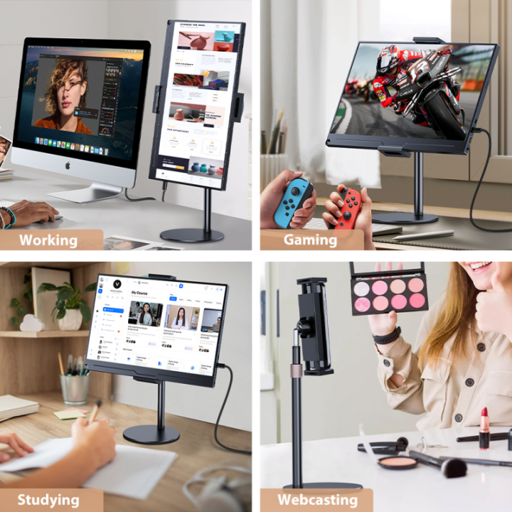 Cdisplay%20Portable%20Monitor%20Stand%20Adjustable%20Height%20Desktop%20Monitor%20Bracket%20for%204.7-17.3%20inch%20Phone%20Tablet%20Monitor%20Support%20Holder%20-%20Image%206