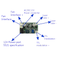 1W 1.6W 3W445/405/520Nm Blue Green Violet 12V Step-Down Constant Current Driver Circuit Step-Down Module, Constant Current Module. 
