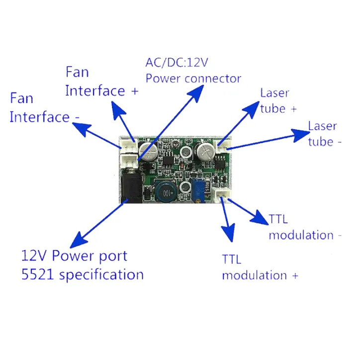 1W%201.6W%203W445/405/520Nm%20Blue%20Green%20Violet%2012V%20Step-Down%20Constant%20Current%20Driver%20Circuit%20Step-Down%20Module,%20Constant%20Current%20Module%20-%20Image%206