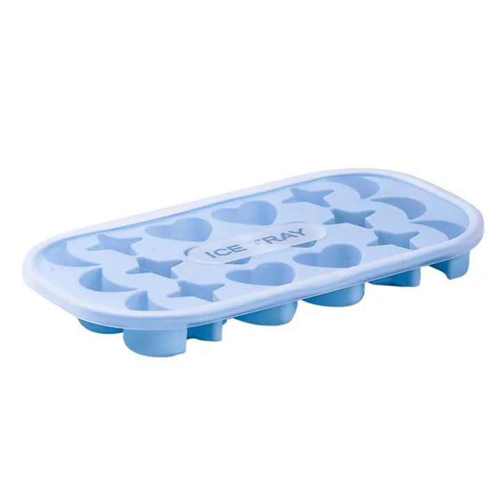 Ice Cube Tray Food Grade Heart Star Moon Shape Ice Cube Mold