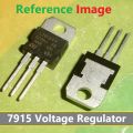 A CLASS LM7915 IC Voltage Regulator IC 15V 1.5A 3 Pin Leads TO-220 Package.