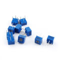3Pcs- 3386 103 10K Ohm Potentiometer 3 Pin Square Shape 10K 103 1/2W Potentiometer Top Adjustment Variable Resistors 10K Ohm 103 Trimpot Trimmer Potentiometer Trim Pot Electrical Circuitry & Parts. 
