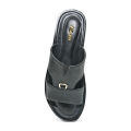 Bata Light & Easy Valentino Black Slide Sandal for Women. 