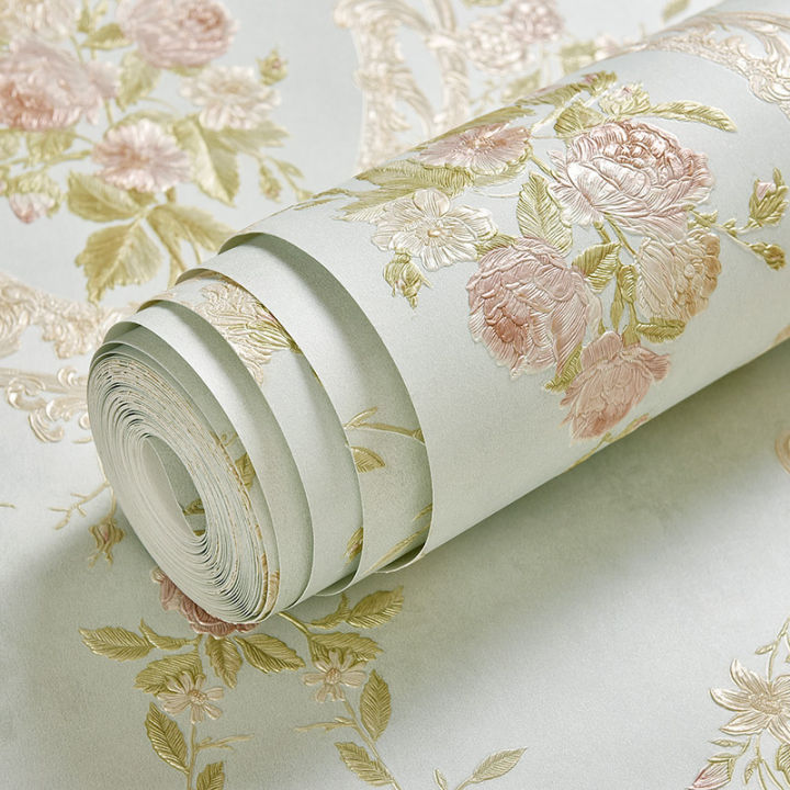 0.53x1m/Roll%20Embossed%20Floral%20Wall%20Paper%203d%20Self%20Adhesive%20Waterproof%20Home%20Decor%20Bedroom%20Living%20Room%20Wall%20Decor%20Peel%20and%20Stick%20Wallpaper%20-%20Image%202