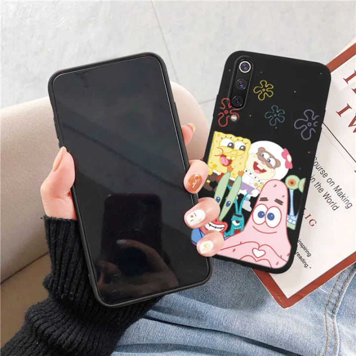 Funny%20Cartoon%20SpongeBob%20SquarePants%20Phone%20Case%20for%20Xiaomi%20Mi%209%20Mi9%20Lite%20A3%20Cute%20Patrick%20Star%20Silicone%20TPU%20Soft%20Color%20Back%20Cover%20-%20Image%206