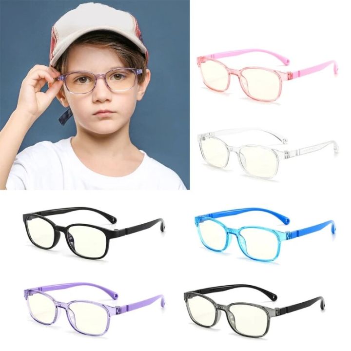 Fashionable Glasses Kids Blue Light Anti Glare Filter Children