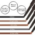 Double Ended Eyebrow Pencil Waterproof Long Lasting No Blooming Rotatable Triangle Tattoo Eyebrow Pen Makeup. 