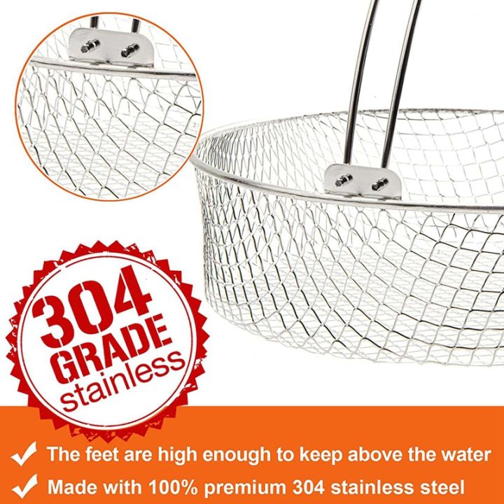 Air%20Fryer%20Basket,Steamer%20Basket,304%20Stainless%20Steel%20Mesh%20Basket%20for%20Air%20Fryer,Air%20Fryer%20Accessory%208%20Inch%20Basket%20-%20Image%208