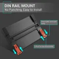 DC 24V Relay Module, 6 Channel SPDT Switch Module with Isolated Optocoupler DIN Rail Mount Pluggable Power Relay Module. 
