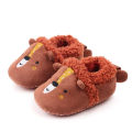 GC Toddler Kids Slippers Winter Cute Animal Flat Shoes Cartoon Warm Fleece Household Slippers For Girls Boys. 