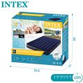 Enjoy Comfortable Sleep With Super Soft Intex Dura Beam Standard Intex 25Cm - Quality Air Mattress For A Good Night'S Rest.