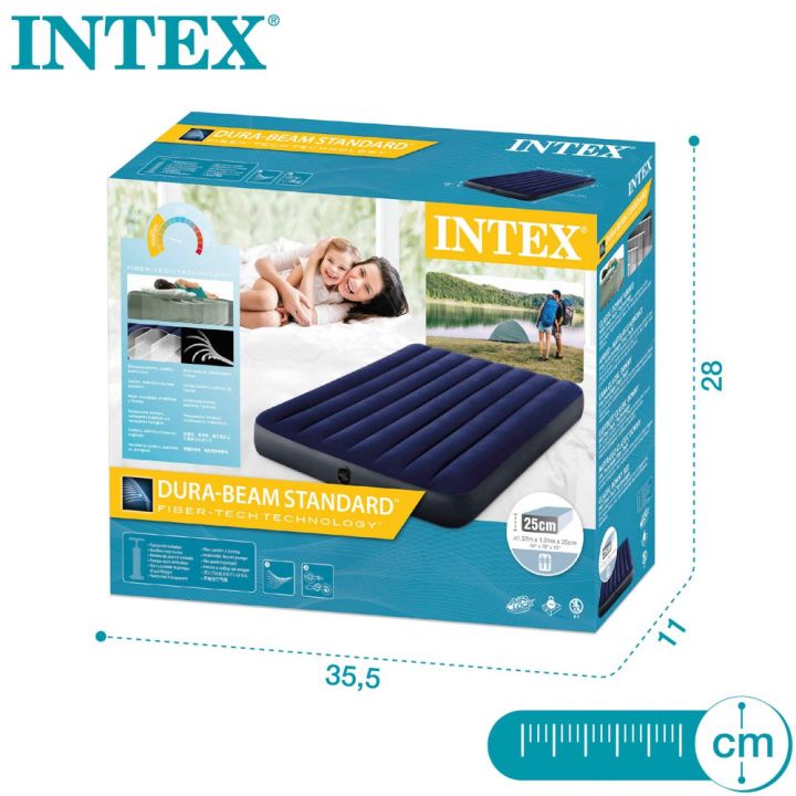 Enjoy%20Comfortable%20Sleep%20With%20Super%20Soft%20Intex%20Dura%20Beam%20Standard%20Intex%2025Cm%20-%20Quality%20Air%20Mattress%20For%20A%20Good%20Night'S%20Rest%20-%20Image%207