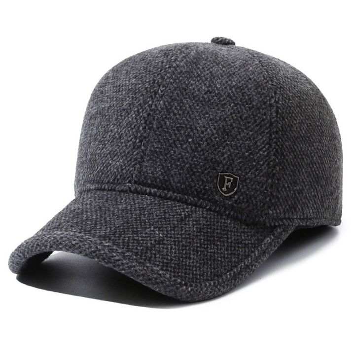 Winter%20Baseball%20Caps%20for%20Men%20Ear%20Flaps%20Thinken%20Adjustable%20Snapback%20Hat%20Outdoor%20Trucker%20Cap%20Male%20-%20Image%207