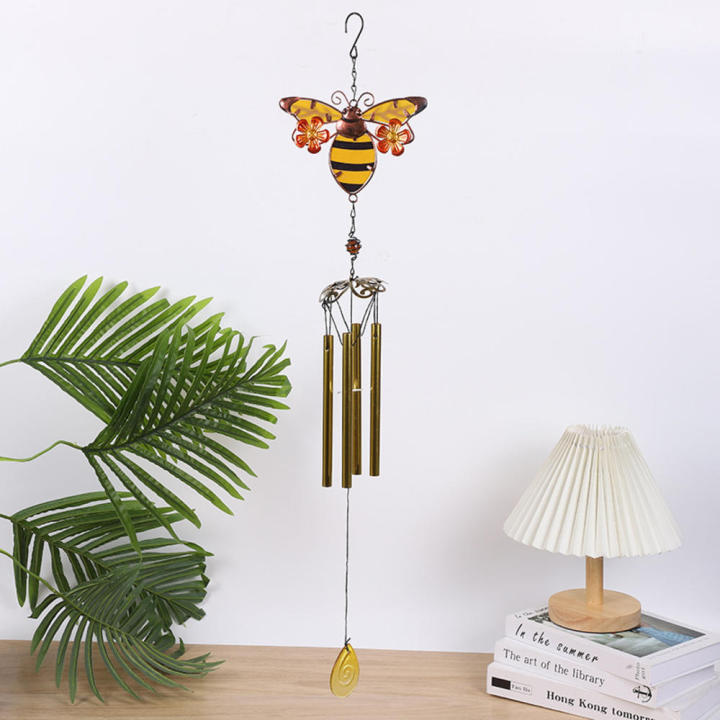 Bee%20Beetle%20Glass%20Painted%20Wind%20Chime%20Pendant%20-%20Image%204