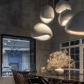 Nordic Minimalist Wabi Sabi Wind E27 Led Pendant Lights Dining Room Bar Loft Bedroom Home Decor Chandelier Hanging Lamp Fixture.