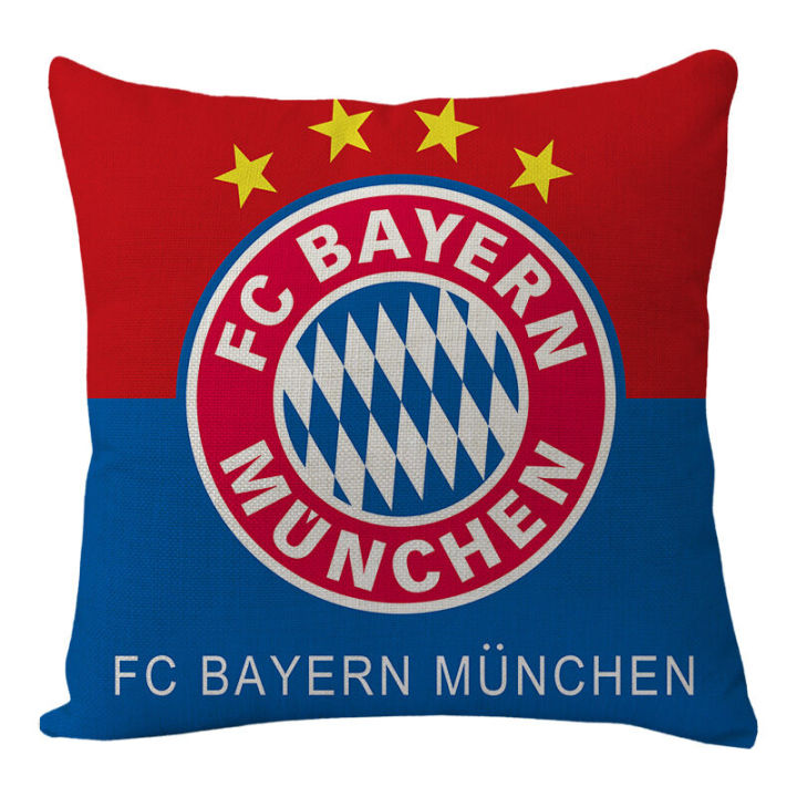 45*45cm%20European%20Football%20Team%20Logo%20Cushion%20Cover%20Pillowcase%20Cotton%20Pillow%20Cover%20-%20Image%202