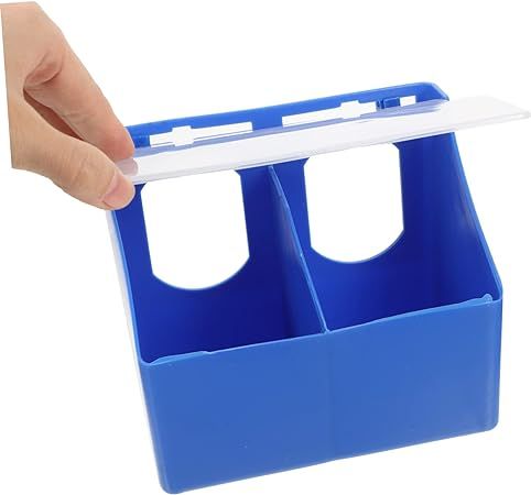 Pigeon Hanging Food Box Small Bird Cup Household Quail Feeder Bird Accessories Bird Food Trough Chicken Drinker Cups Pigeon Feeding Supplies Pigeon Supplies Plastic Multifunction