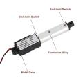 Micro-Linear Actuator, 2 Inch Stroke, 90N/20.3Lb, Speed 9.5mm/S Electric Waterproof Actuator Motor Linear Actuator 12V. 