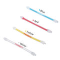 POWERTI 4pcs Tennis Racket Damper Silicone Tennis Bat Vibration Absorbing Shock Reducing Anti-slip Strips Tennis Damper.