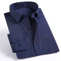 Classic Striped Solid Color Men39s Shirt Large Size 5xl 7xl 8xl White Shirt Men39s Long Sleeve Men39s Clothes Camisa Masculina. 
