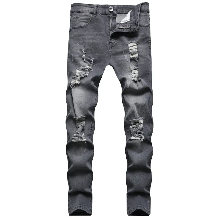 Men%20Casual%20Jeans,%20Solid%20Color%20Long%20Trousers%20with%20Broken%20Holes,%20S/%20M/%20L/%20XL/%20XXL/%20XXXL%20-%20Image%202