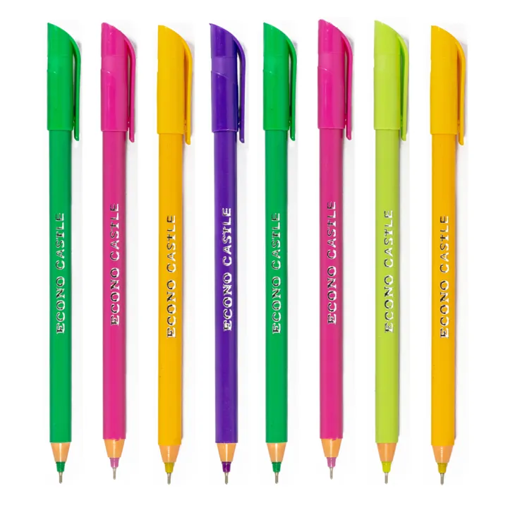 Econo%20Castle%20Multi%20Body%20Color%20Ball%20Pen-%20Black%20ink%20%20(Pack%20of%2020%20Pens)%20-%20Image%206