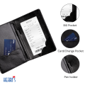 "Restaurant Bill Folder – PU Leather Check Presenter with Card & Cash Pocket" [Restaurant Bill Folder]. 