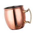 GC Moscow Mule Copper Mugs Hand-made 304 Stainless Steel Copper Mugs For Cocktails Whiskey Champagne Wine. 