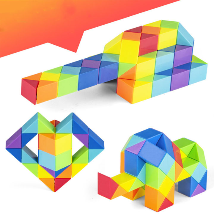 Dingsheng%2024%2036%2048%2060%2072%20Segments%20Magic%20Rule%20Snake%20Multi-color%203D%20Puzzle%20Game%20Cube%20Twist%20Transformable%20Kid%20Puzzl%20-%20Image%203