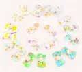 【happy one】Dogs Bows Hair fruit ice cream Yorkshire terrier For Pets Hair Clips Grooming Table kokardki dla psa. 
