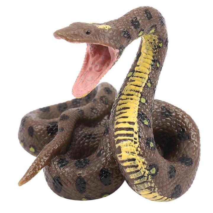 Children'S Toy Snake Model Simulation Reptile Giant Python Big Python ...