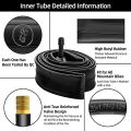 2PCS Bike Tubes for 26 Inch x 1.75/1.95/2.10/2.125 Bike Tire.