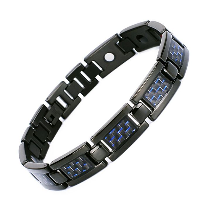 EBUTY%20Men's%20Bracelets%20Magnetic%20Chain%20Link%20Bracelet%20Luxury%20Fashion%20Health%20Care%20Jewelry%20With%20Hook%20Buckle%20Clasp%20Therapy%20Bangles%20-%20Image%202