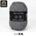 100% Milk Cotton Yarn 50g – 4 Ply Soft Hand Knitting & Crochet Yarn – Wholesale Multi-Color Balls for DIY Projects. 