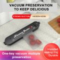 Vacuum Packaging Machine Household Automatic Sealing Machine Vacuum Food Preservation Small Plastic Sealing Machine. 