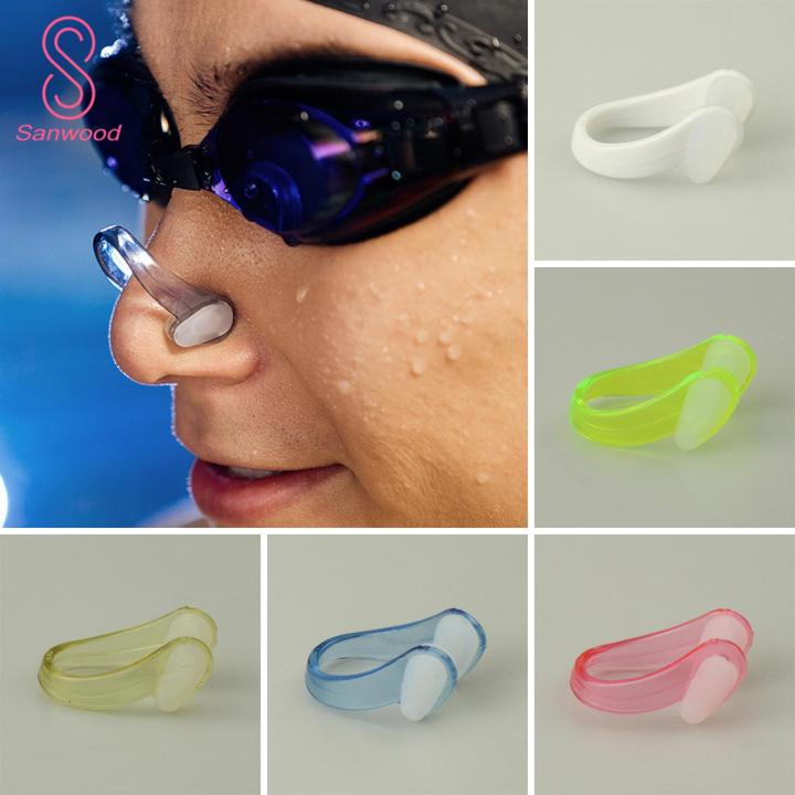 Swimming Nose Clip Non-slip Swim Nose Clip with Waterproof Pad