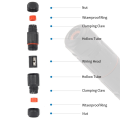 IP68 Electrical Waterproof Connector Wire Cable 3 Pin Outdoor Hard Wire Quick Push-in Conductor Terminal Connector 10PCS. 