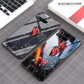 For Asus Rog 3 5G Back Cover Version Theme Case Tempered Glass Protection shockproof Cover for Asus Rog3 5G case Transparent Circuit Board Design Full Coverage Phone cases. 