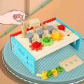 Wooden Tool Set Montessori Tool Bench Set for Kids Girls Birthday Gifts. 